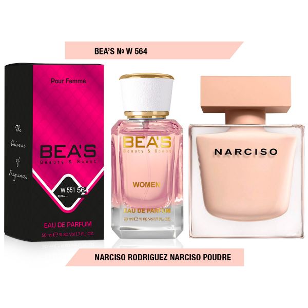 Beas W564 Narciso Rodriguez Poudree Women edp 50 ml